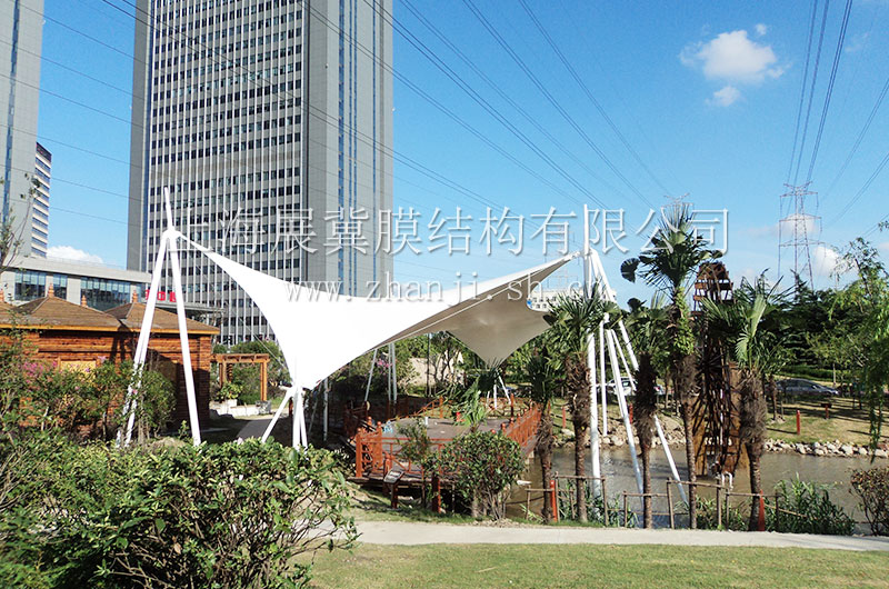 上海漕河泾开发区膜结构景观