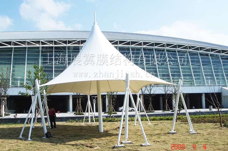 江苏南通体育会展中心室外膜结构