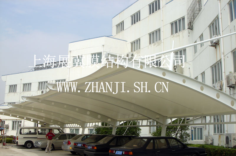 上海嘉定膜结构车棚