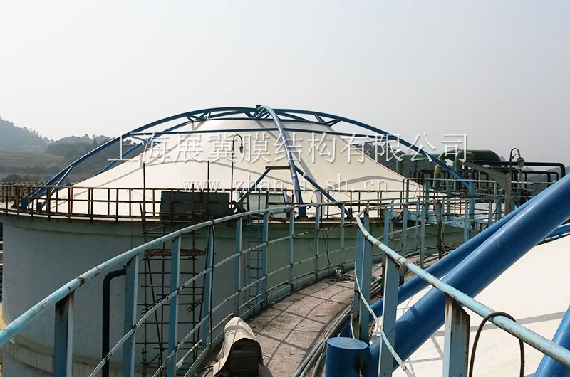 广东广州石化污水池膜加盖