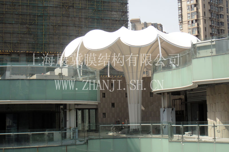上海金沙雅苑儿童游乐区膜结构工程