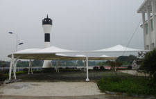 膜结构的热合工艺在膜结构停车棚中应用