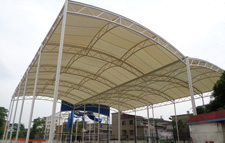 膜结构遮阳篷能不能防紫外线