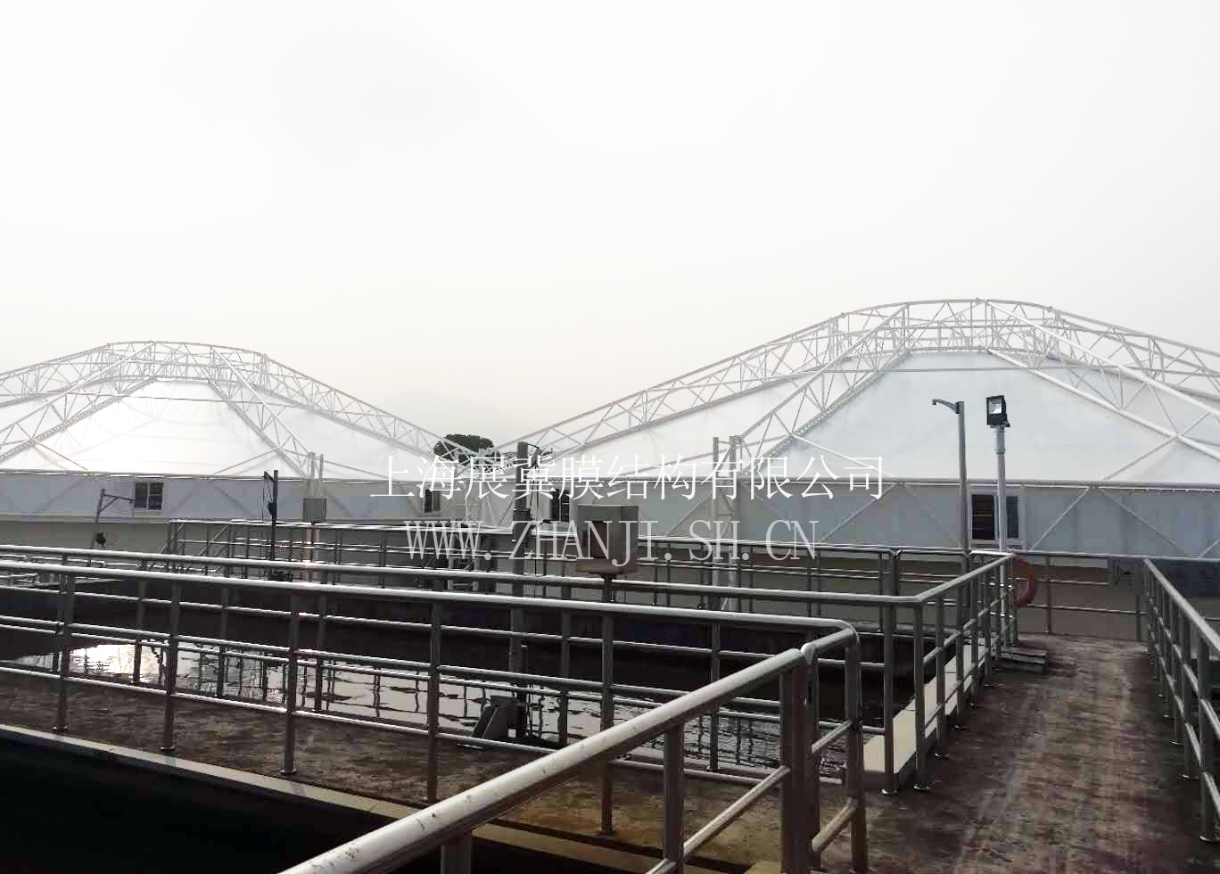 杭州钢铁集团污水处理厂除臭加盖