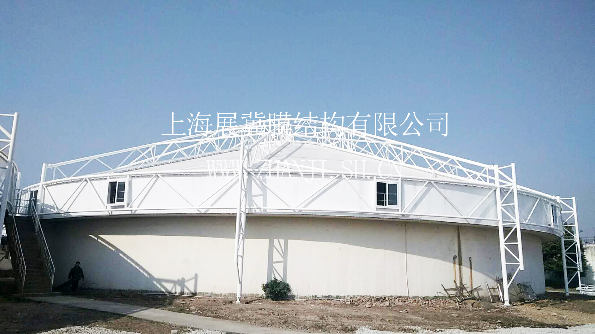 杭州钢铁集团污水处理厂除臭加盖