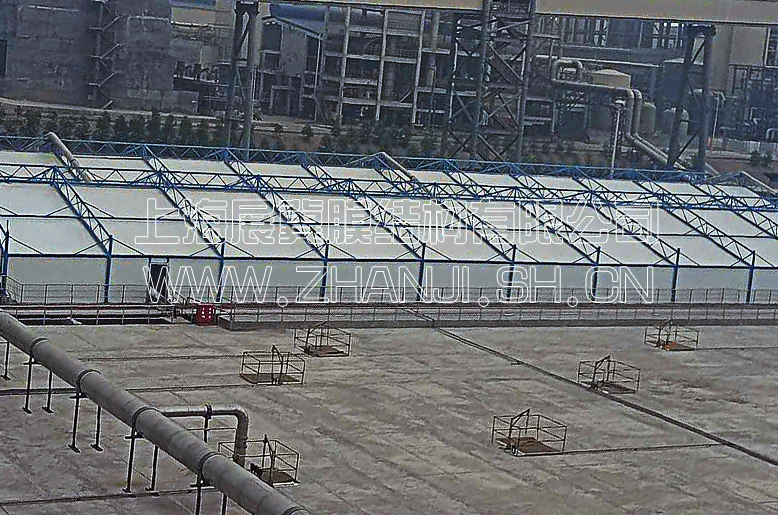 老挝废气治理膜加盖工程