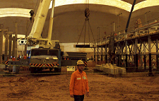 气膜煤棚推进露天煤场环保化发展