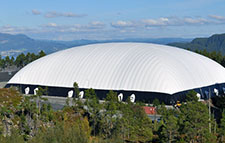 气膜煤棚除尘技术介绍