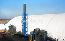 绿色环保-气膜煤棚的注意事项