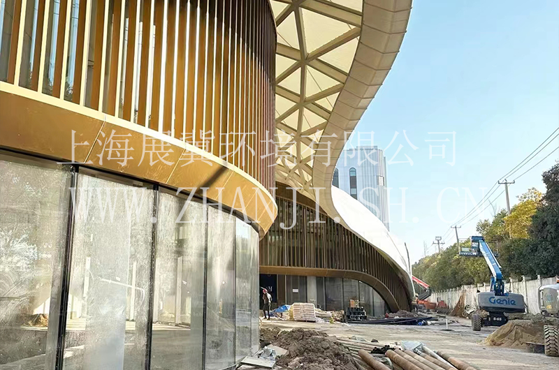 上海临港新片区足球训练基地膜结构