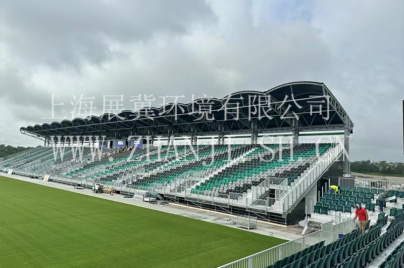 美国列克星敦体育场膜结构看台
