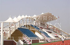 膜结构体育看台顶棚可以起到哪些作用呢？